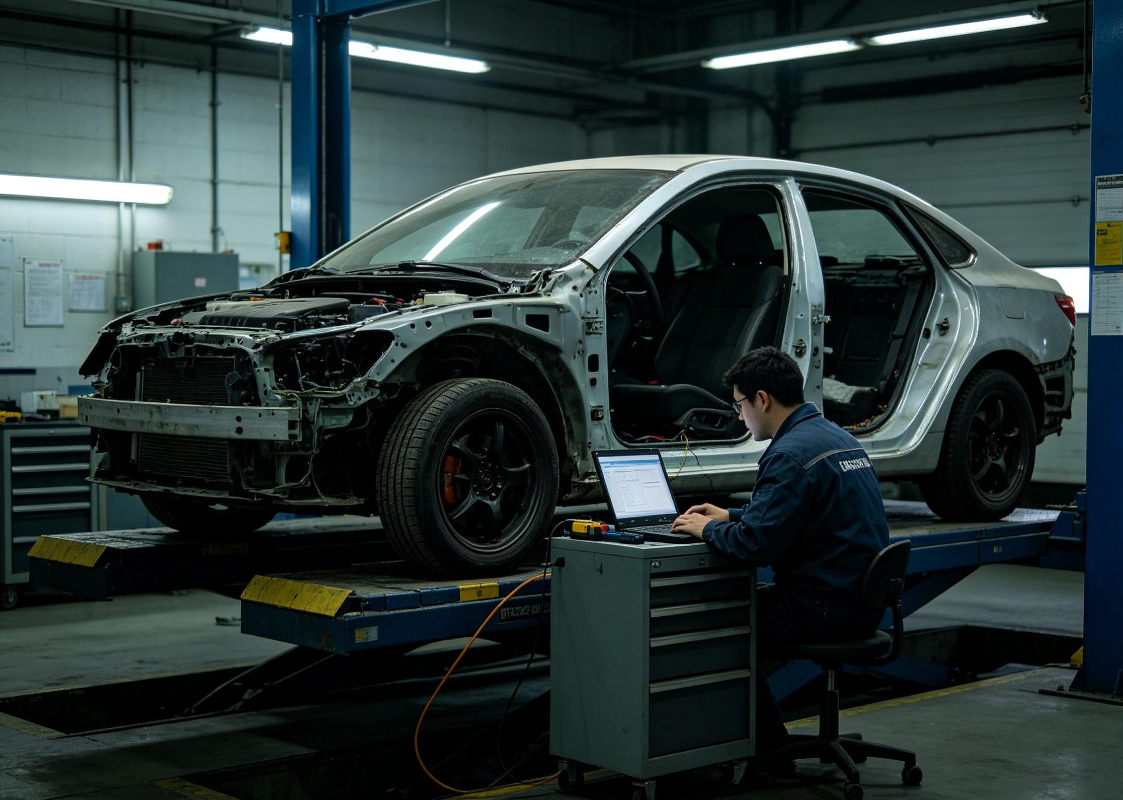 Exclusion des véhicules accidentés